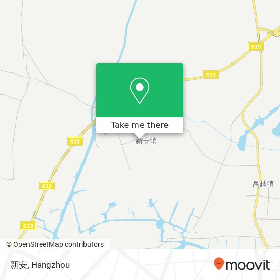 新安 map