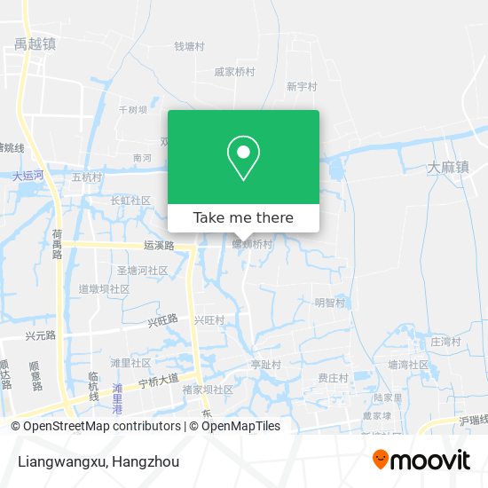 Liangwangxu map