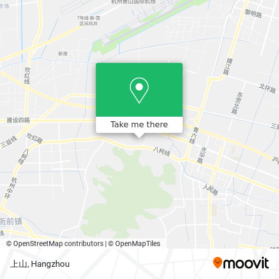 上山 map