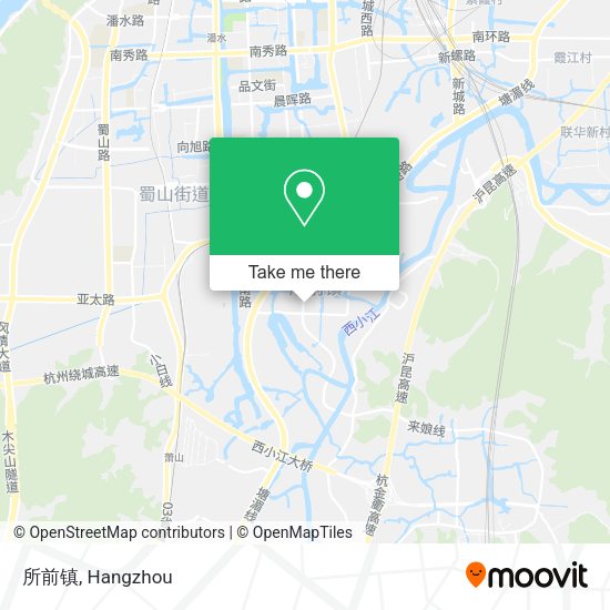 所前镇 map