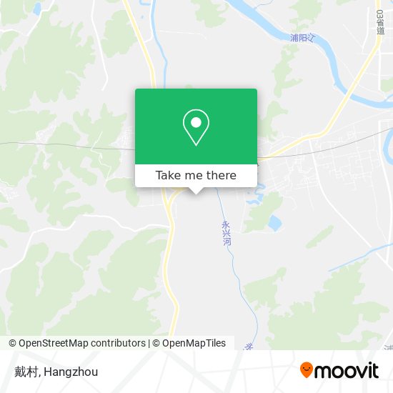 戴村 map