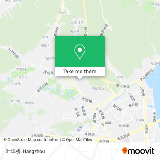 叶埠桥 map