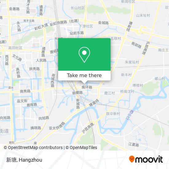 新塘 map