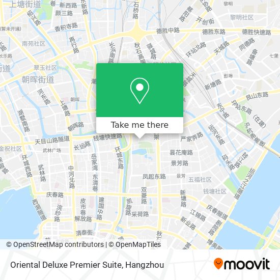 Oriental Deluxe Premier Suite map