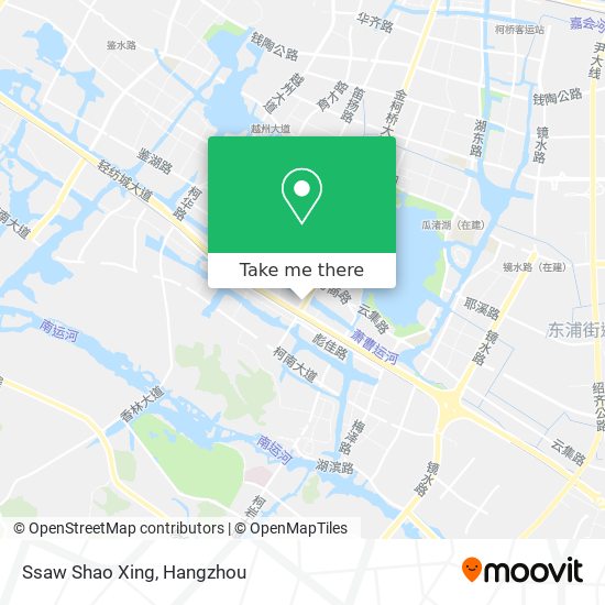 Ssaw Shao Xing map
