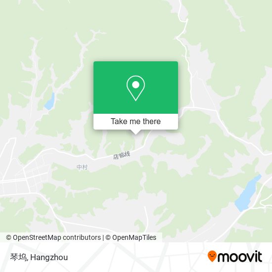 琴坞 map