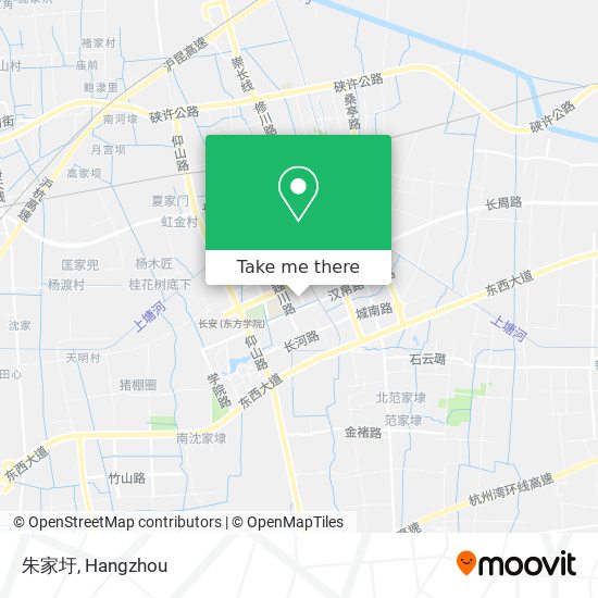 朱家圩 map