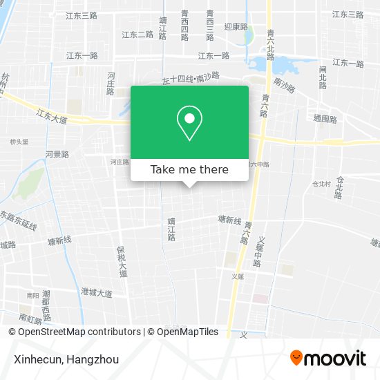 Xinhecun map