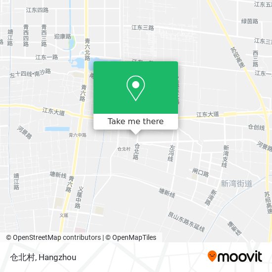 仓北村 map