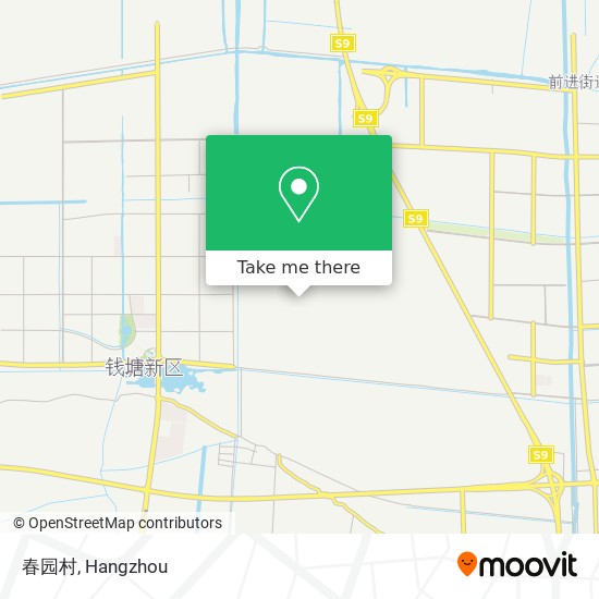 春园村 map