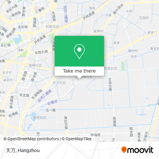 天万 map