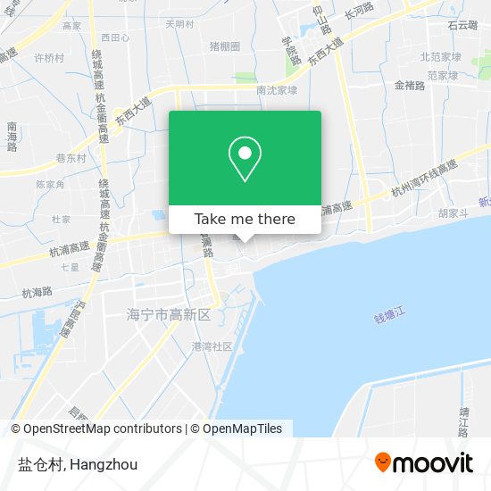 盐仓村 map