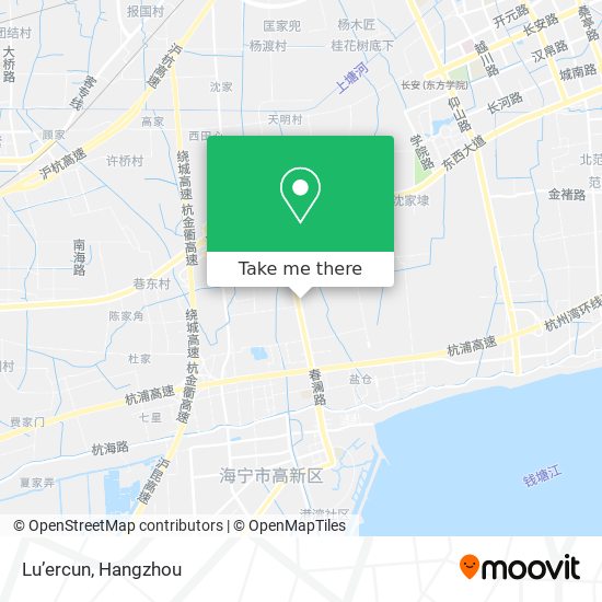 Lu’ercun map