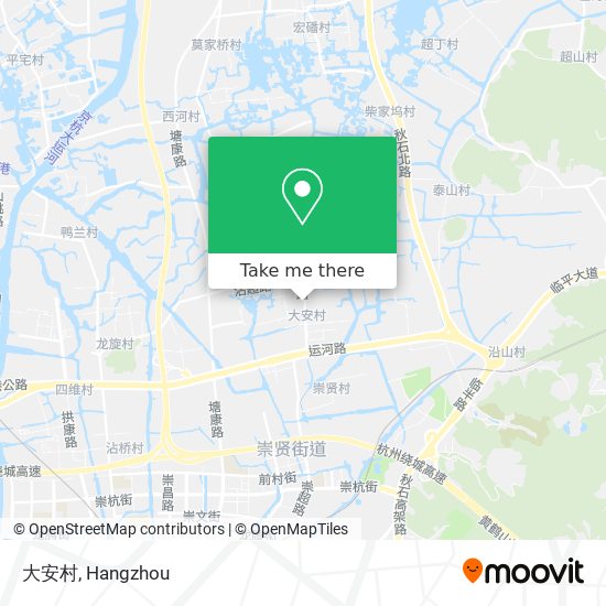大安村 map