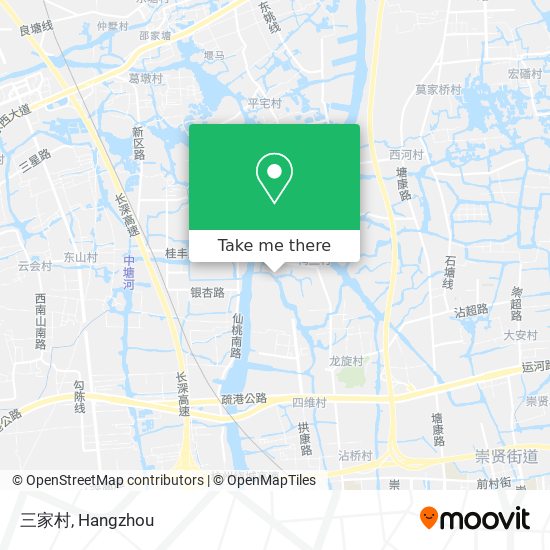 三家村 map