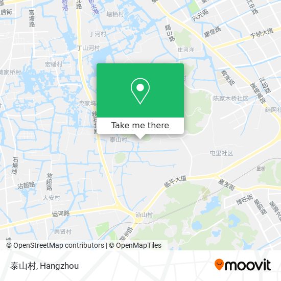 泰山村 map