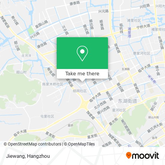 Jiewang map
