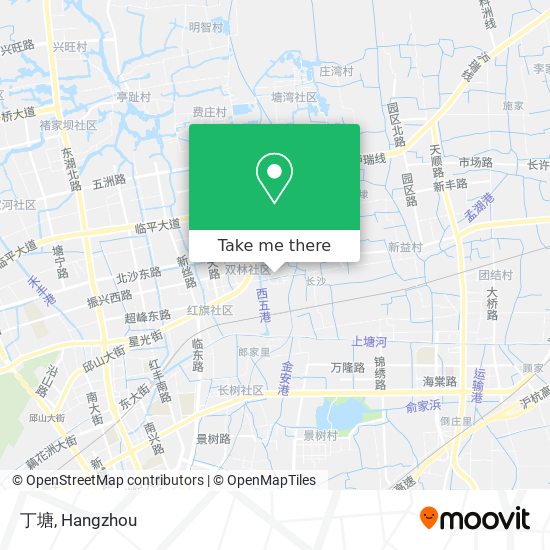 丁塘 map