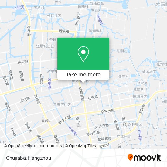 Chujiaba map