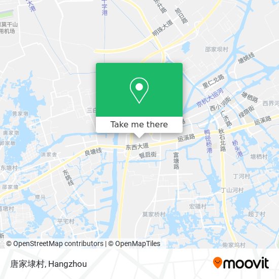 唐家埭村 map