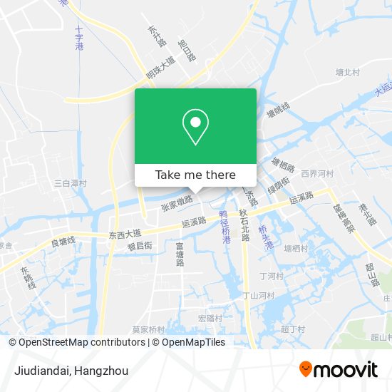 Jiudiandai map