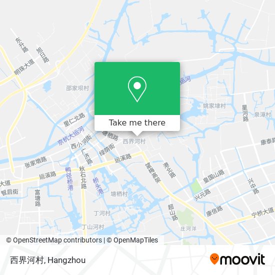 西界河村 map