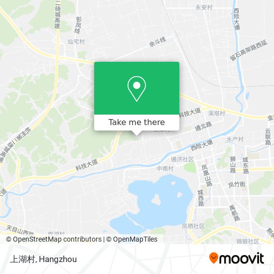 上湖村 map