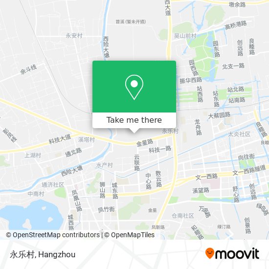 永乐村 map