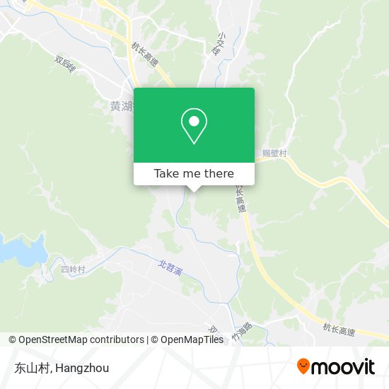 东山村 map
