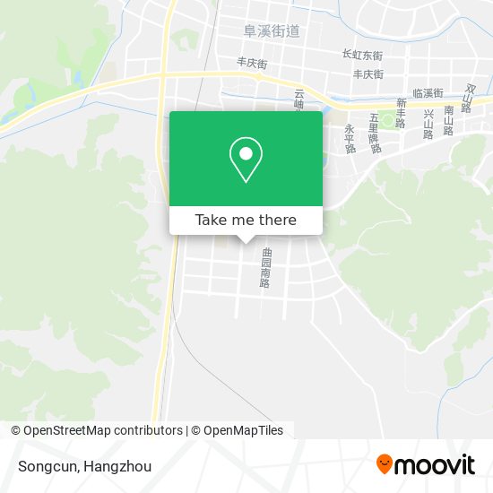 Songcun map
