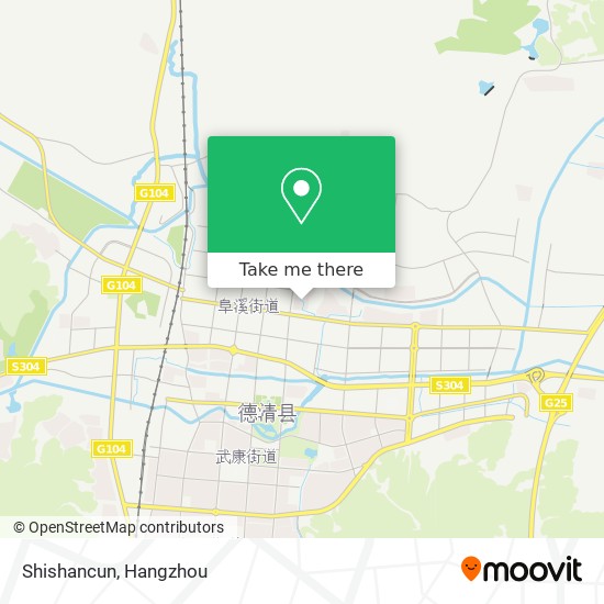 Shishancun map
