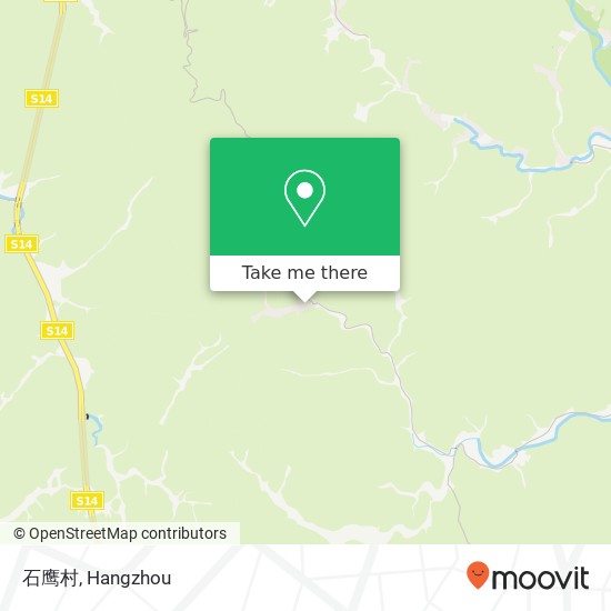 石鹰村 map