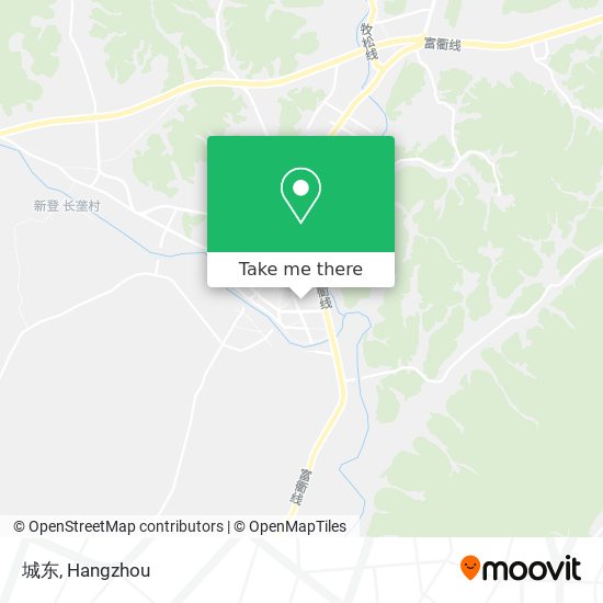 城东 map