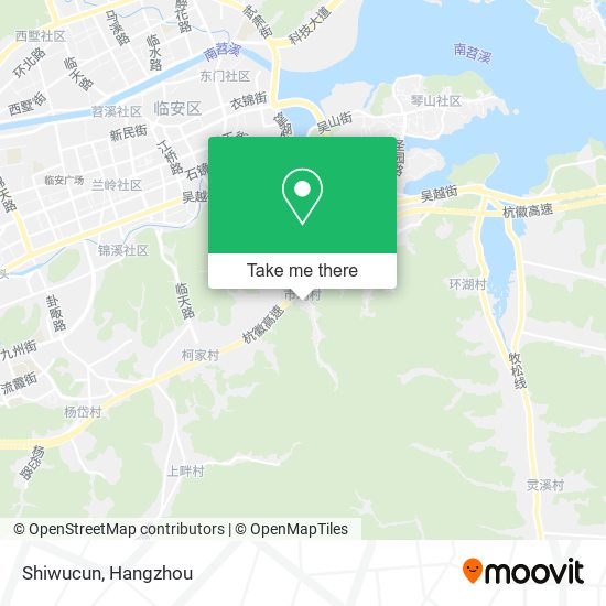 Shiwucun map