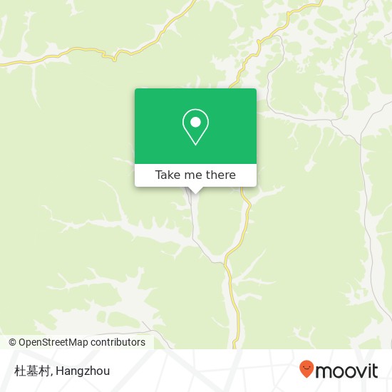 杜墓村 map