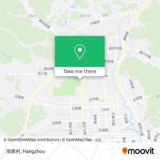 湖塍村 map