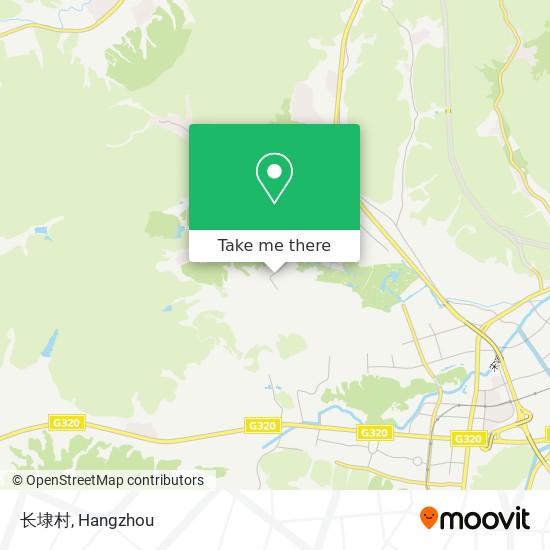 长埭村 map
