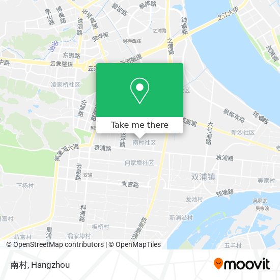 南村 map