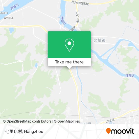 七里店村 map