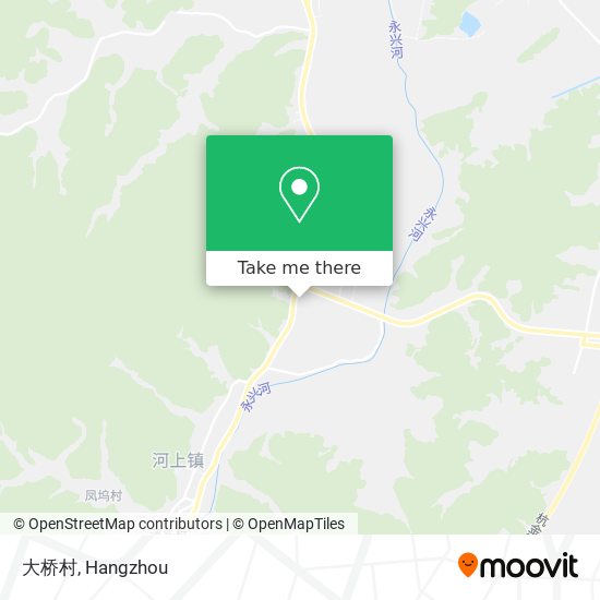 大桥村 map