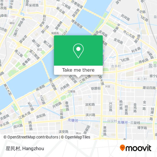 星民村 map