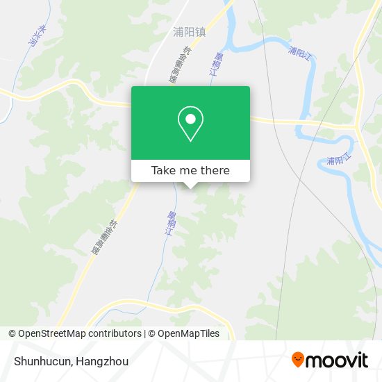 Shunhucun map