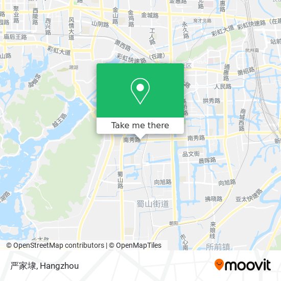 严家埭 map
