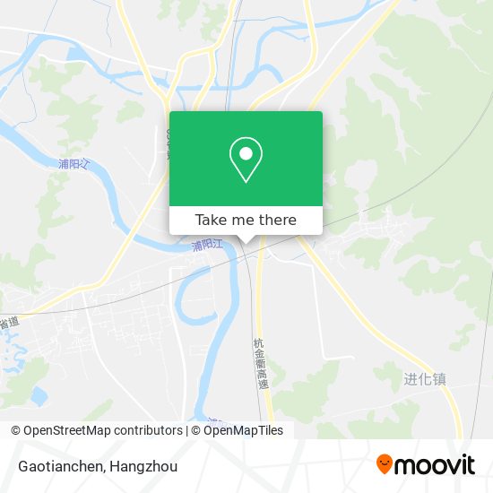 Gaotianchen map