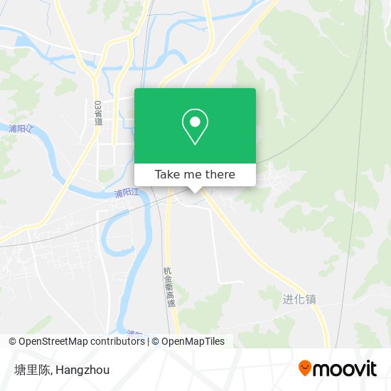 塘里陈 map