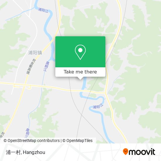 浦一村 map