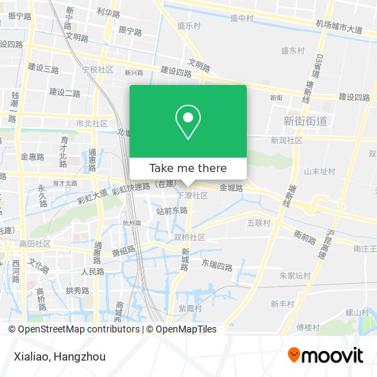 Xialiao map