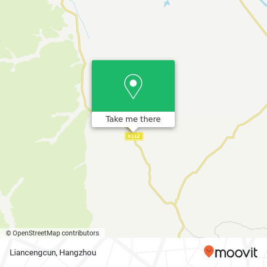 Liancengcun map
