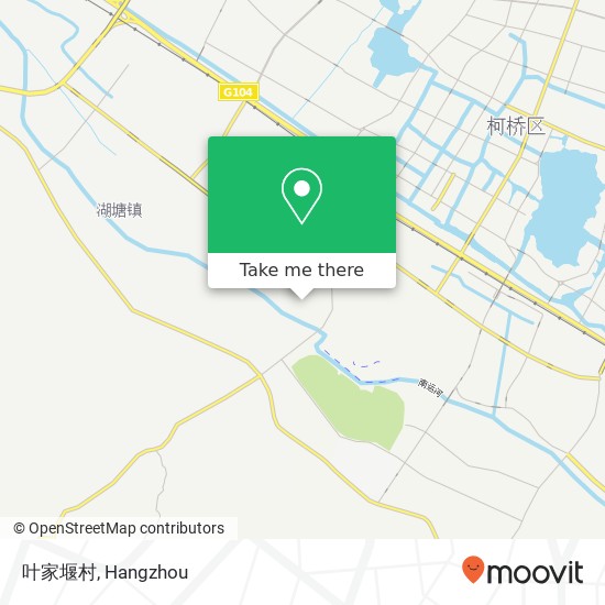 叶家堰村 map