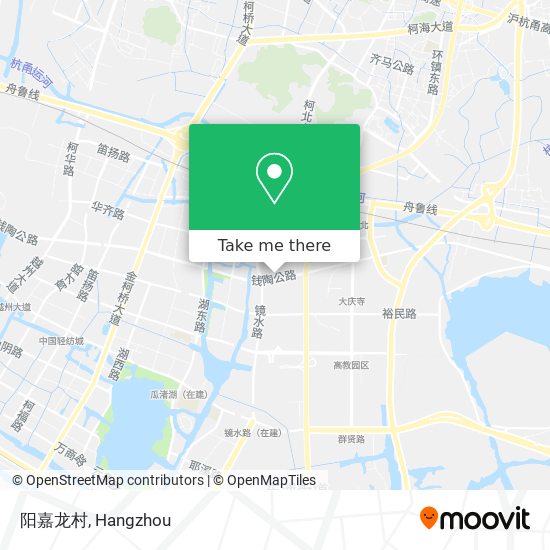 阳嘉龙村 map